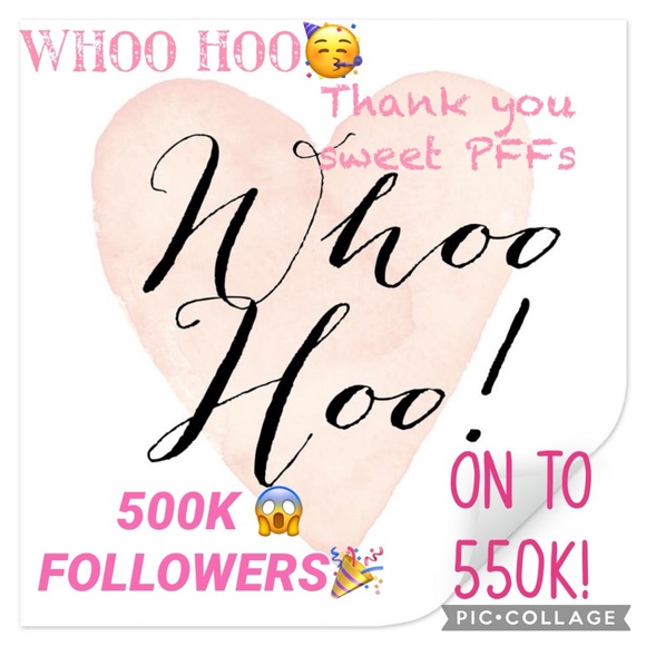 500K🎉THANK YOU PFFs❣️ON TO 550K 😱🥳 - Picture 1 of 3